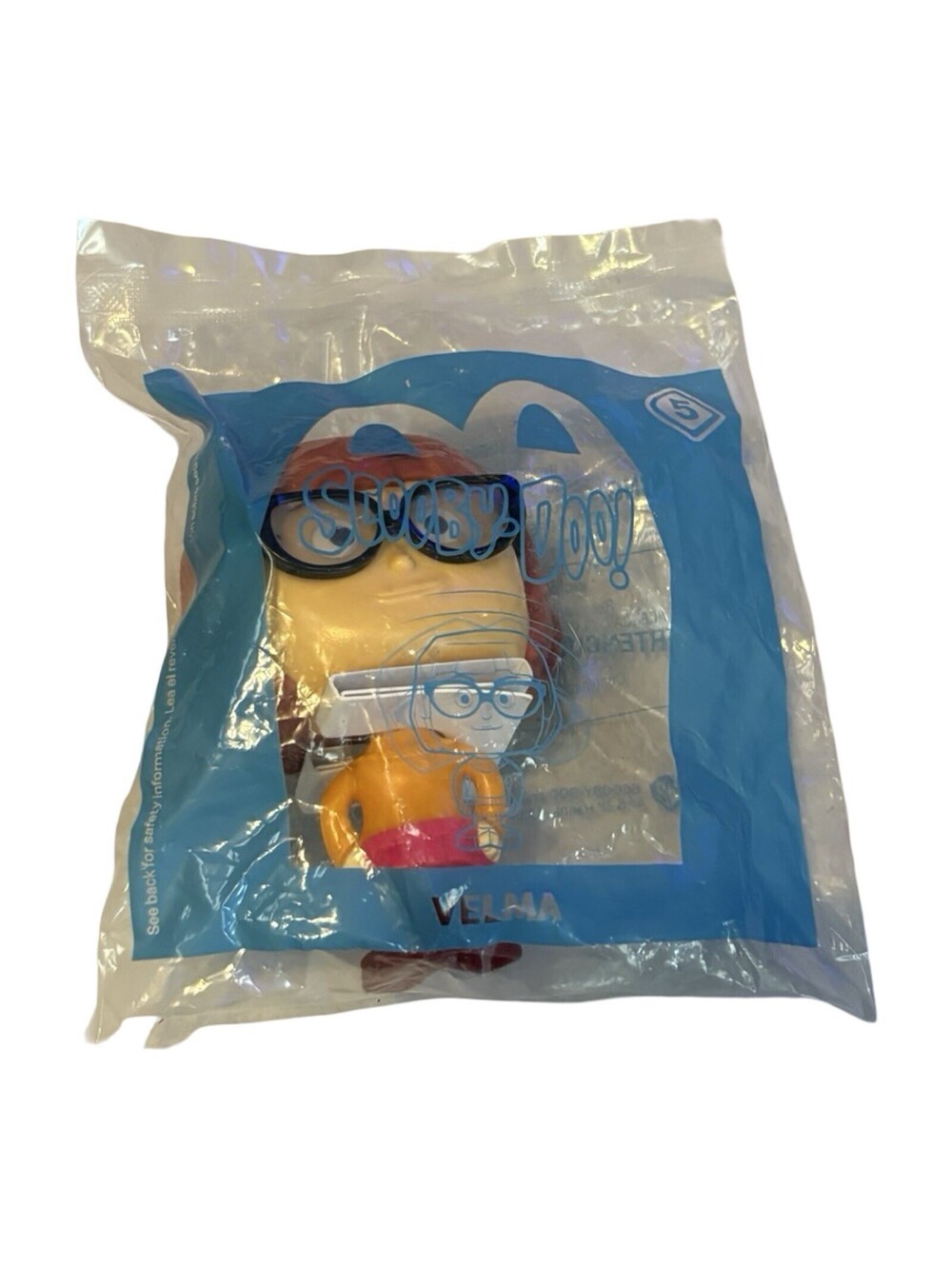 McDonalds Happy Meal Toy Figure #5 VELMA 3.5" BOBBLE HEAD SCOOBY DOO New 2021